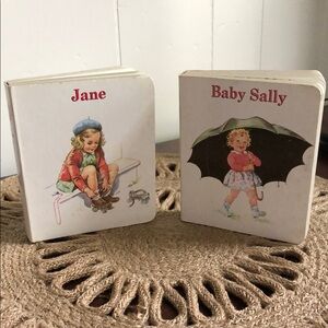 Vintage DICK & JANE” Children's Books Set
Jane & Baby Sally